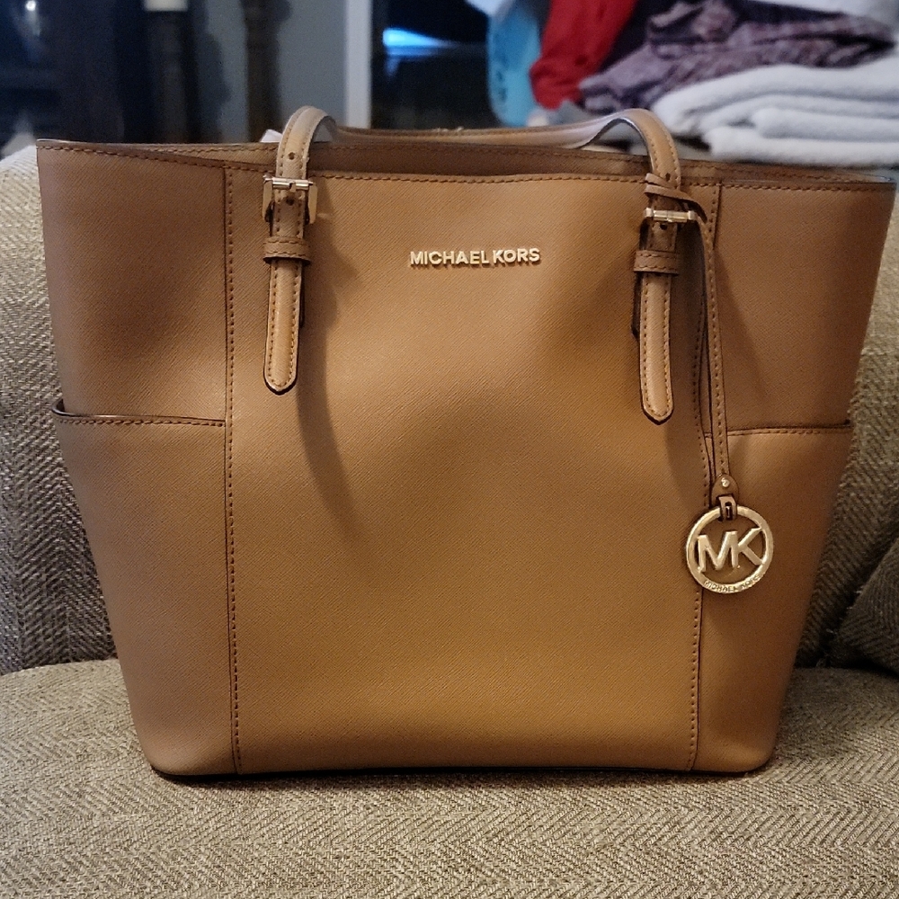 Michael Kors Tan Tote Bag